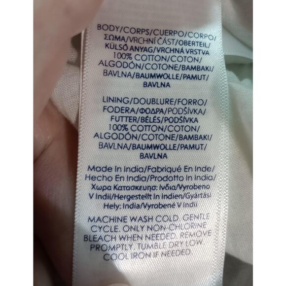 Chaps Skirt Womens Medium Boho Paisley Print Maxi Summer India Flowy Casual - Picture 6 of 7